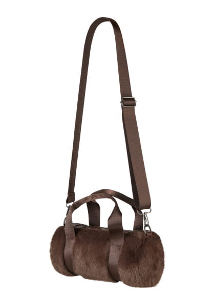 Tasche aus Faux Fur