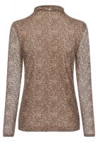 Shirt mit Minimal Leo-Print