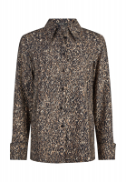 Blouse with graphic print