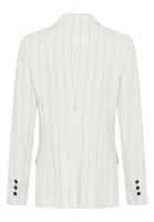 Taillierter Blazer mit Streifenmuster