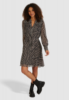 Dress with animal print