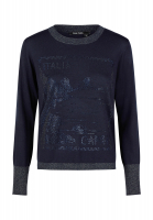 Pullover mit Strassmotiv