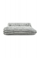 Glen check scarf made from a soft cotton blend