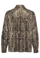 Bluse aus Sparkling Animal Print