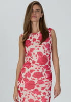 Dress with rose print