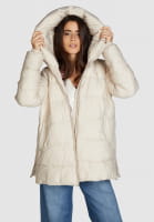 Outdoorjacke mit voluminöser Kapuze