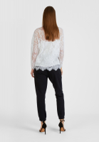 Long sleeve top with lace