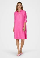 Leinenkleid mit Hemdkragen