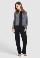 Jacke in Lurex-Optik