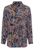 Oversize Hemd mit Paisleyprint