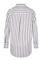 Striped shirt in cotton sateen