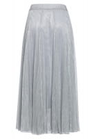 Maxi skirt in lurex mesh