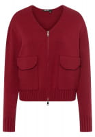 Strickjacke mit Reißverschluß