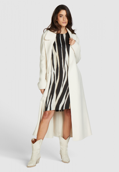 A-Linienkleid mit Animaldruck