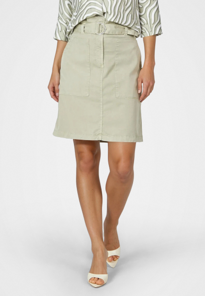Paperbag skirt with pockets