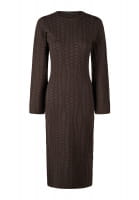 Strickkleid aus sparkling Kroko-Jacquard