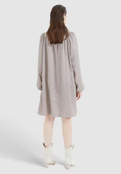 Long sleeve dress made from sustainable Lyocell