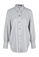 Shirt jacket made from sustainable viscose blend