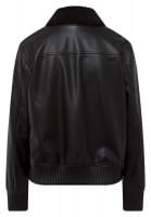 Blouson aus veganem Leder