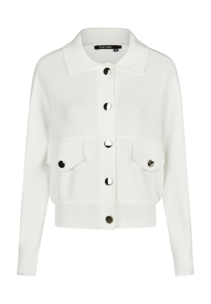 Blouson-style cardigan