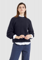Sweater with cable stitch