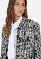 Jacke mit grafischem Jacquard