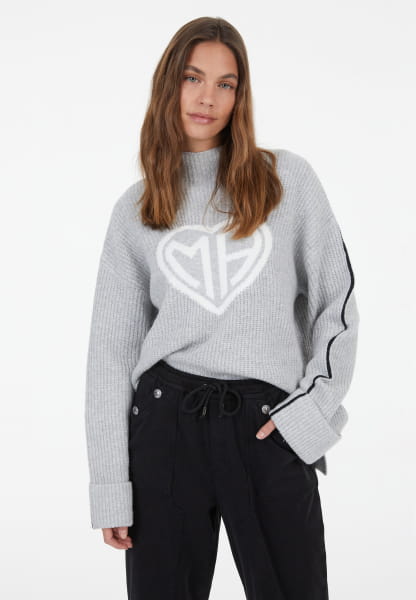 Pullover in Rippen-Optik