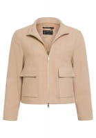Jacket with pockets in Italian wool blend