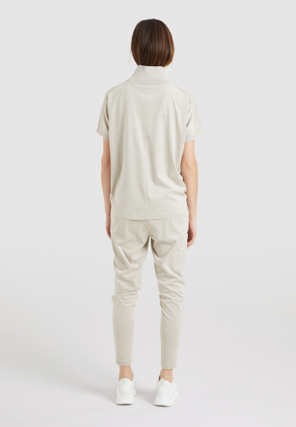 Jogger made from vegan leather