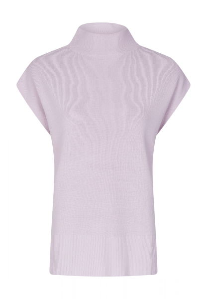 Knit top with side slits