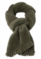 Schal aus flauschiger Wolle