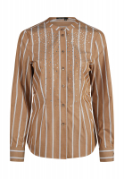 Shirt with crystal embellishment