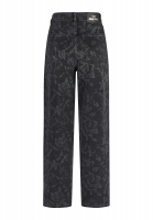 Barrel Fit Jeans mit Laserprint