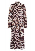 Kleid mit abtraktem Animalprint