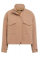 Jacket with patch pockets