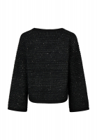 Sweater with a sparkling 3D look