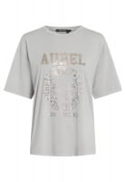 T-shirt with foil print