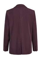 Blazer with patch pockets