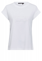 T-shirt with Wake me for Champagne embroidery