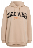 Hoodie with dropped shoulders