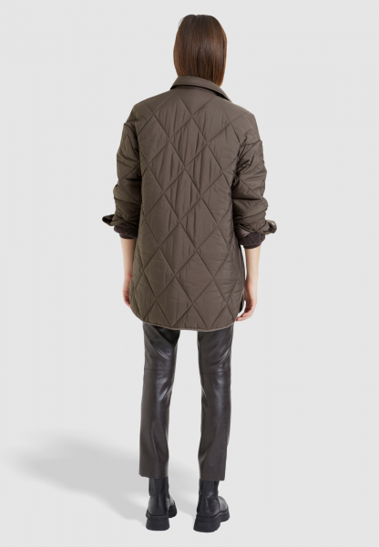 Quilted jacket in shimmering style