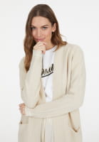 Strickjacke mit Glanz-Details