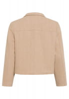 Jacket with pockets in Italian wool blend