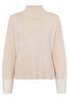 Pullover mit Kontrast-Intarsien