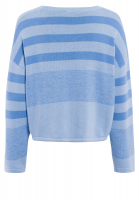 Ringel-Pullover aus Cashmere Mix