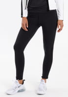 Leggings with elastic low-friction flatlock seams