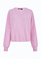 V-neck sweater from cashmere mix