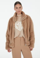 Blouson aus veganem Pelz