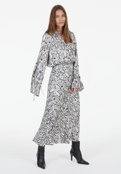 Rock mit Snakeprint