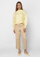 Sweater with beaded heart